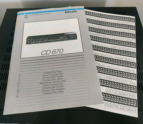 Philips cd670 lettore - philips, cd