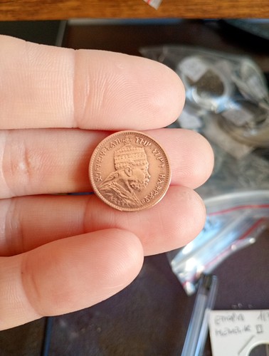 Moneta etiopia birr - 1/32, 1897