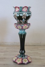 Elegante Vaso con colonna in