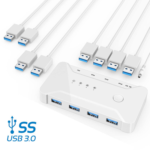 Switch usb pc 4 - 4, porte