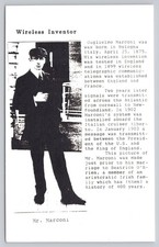 Cartolina d'epoca senza fili