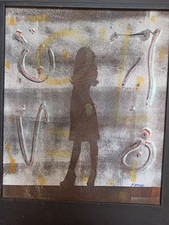 D'AMICO DANIELE ACRILICI SU TELA 45X53 "SENZA TITOLO"