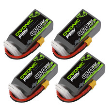 4X OVONIC 14.8V 80C 4S 450mAh