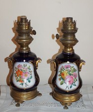 COPPIA LAMPADA AD OLIO