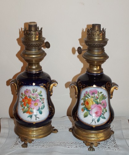 Coppia lampada olio - lampada,