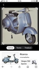 Vespa VBA 1959 Cilindrata 150
