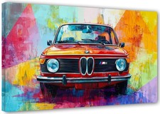 BMW 2002 TI arte astratta