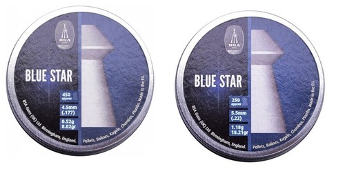 Bsa blue star heavy pellets - bsa,