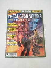 Metal Gear Solid 3 Snake Eater Speciale PSM Guida Soluzione ITA *raro