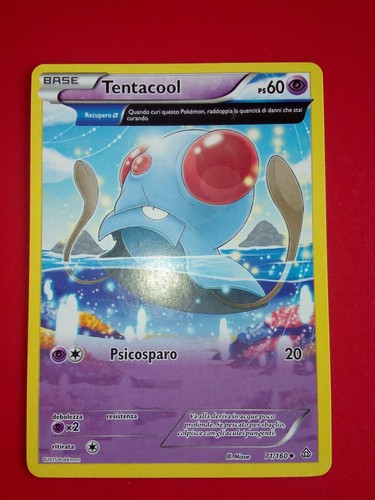 Pokemon card tentacool - pokemon,