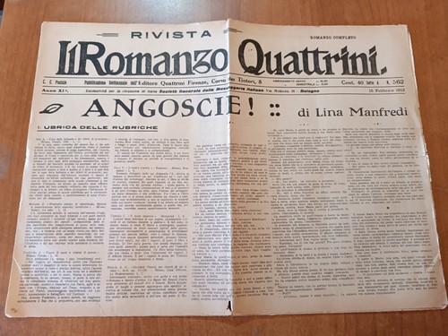 Romanzo quattrini 562 - il, n.