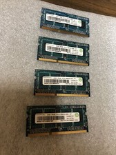 Lotto di 4 RAM notebook