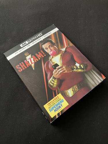 Shazam blu ray c - 4k+blu, w/