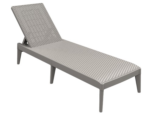 Lettini rattan numana grigi - rattan,