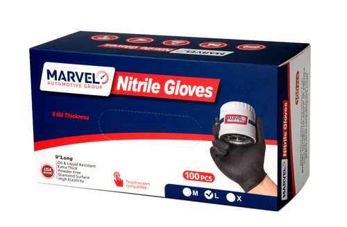 Guanti nitrile diamante - in,