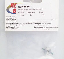 RC System Adattatore salva elica foro 3 mm RCM0016 modellismo
