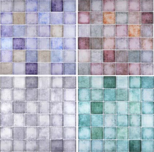 Piastrelle mosaico vetro - piastrelle, di