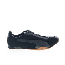 Scarpe sneakers Puma H-Street Premium 40377703 da uomo in pelle nera stile di vita