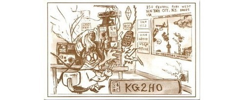 Kenwood 690s ham radio qsl - kenwood, ts-690s