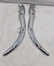 COPPIA BARRE CROMATE PARAFANGO POSTERIORE-HONDA VT 750 SHADOW ANNO 1997 AL 2001