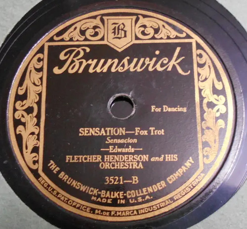 Schellack fletcher henderson - fletcher,
