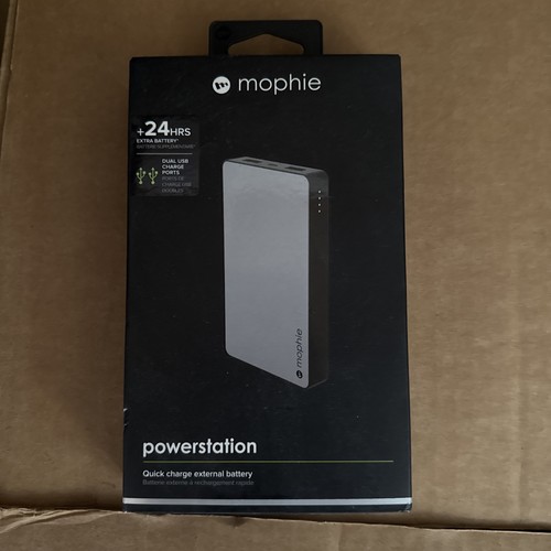 Mophie gray powerstation - gray, 24