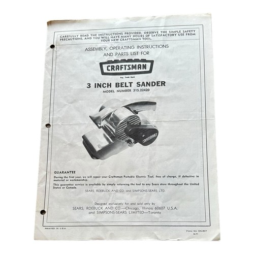 Levigatrice nastro sears - levigatrice, a