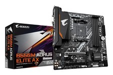 GIGABYTE B550M AORUS ELITE AX Scheda madre - CPU AMD Ryzen 5000, VRM a 5+3 fasi,