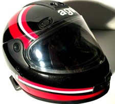AGV TECH 7  casco vintage d'epoca  "air conditioned" REFRIGERANTE