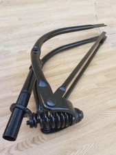 Forcella a molla piegata nera