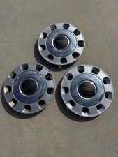 3 Copricerchi. Diametro 14 Coppe Ruota Cromata Fiat 500 2007/2015
