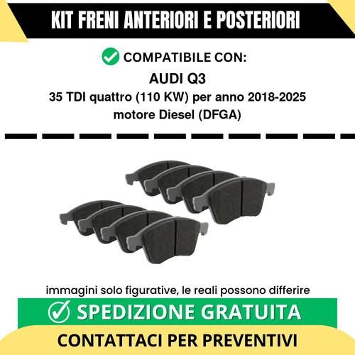 Pastiglie freno ant - pastiglie, +