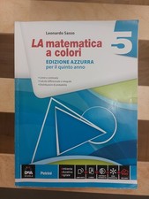 LA MATEMATICA A COLORI VOL. 5