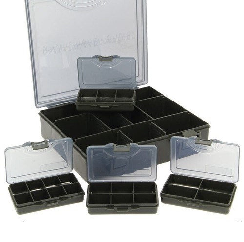 Carp fishing tackle box 1 - box, 4+1