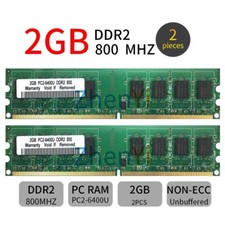 KIT 4 GB 2x 2 GB di memoria