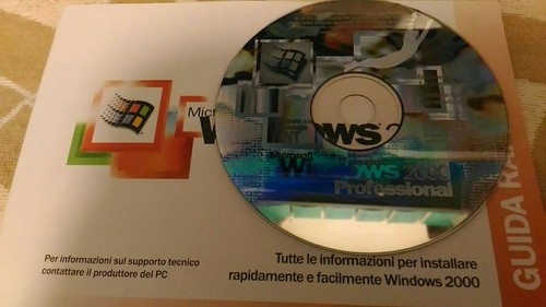 Microsoft windows 2000 - cd,