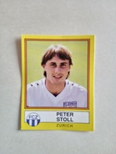 FIGURINA PANINI FOOTBALL 87 SVIZZERA ZURICH STOLL n 279 CON VELINA