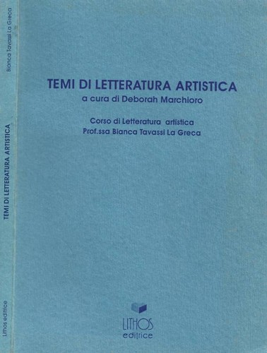 Temi letteratura artistica - letteratura,