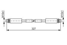 tubi flessibili dei freni