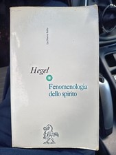Hegel. Fenomenologia Dello Spirito. Laterza