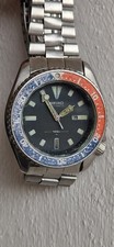 Seiko 1982 Diver Pepsi 4205 015B Acciaio 38 Mm Scuba Bracciale Automatico Raro