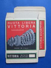 CICLISMO - PUBBLICITÀ - RUOTA LIBERA VITTORIA - SCATOLA VINTAGE PER PIGNONE '30