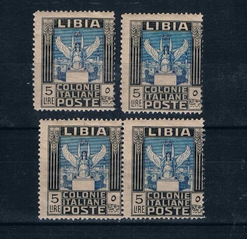 Libia 1921 lire coppia - 5,