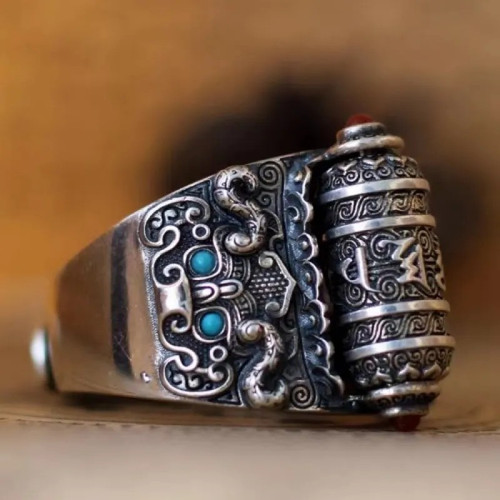 Anello buddista regolabile - regolabile,