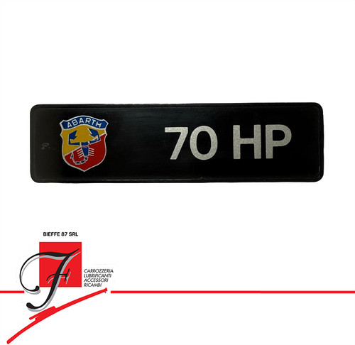 Placca autobianchi a112 abarth - placca,