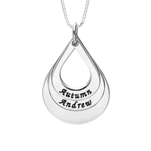 Collana goccia - a,