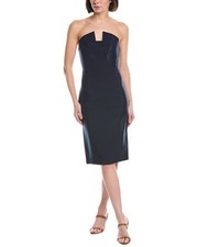 Abito tubino donna nero Halo