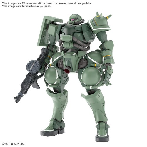 Bandai 144 zaku - bandai, (gq)
