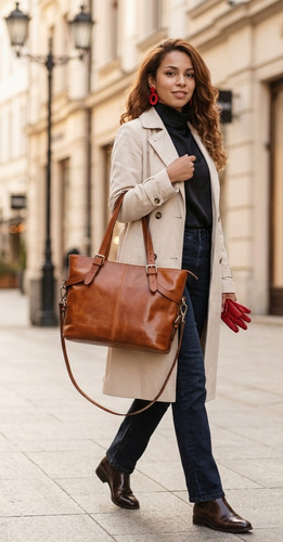 Borsa mano pelle - borsa, a