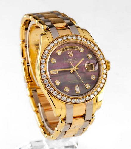 Rolex pearlmaster tridor - rolex, 18k